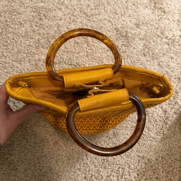 Anthropologie Westlyn Woven Bucket Bag - Picture 8 of 11